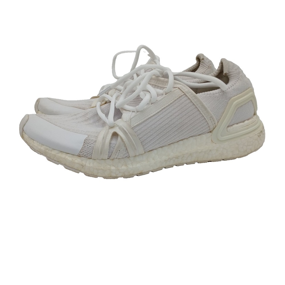 Adidas Stella McCartney Womens Ultraboost 20 Running Shoes Sneakers White Size 9